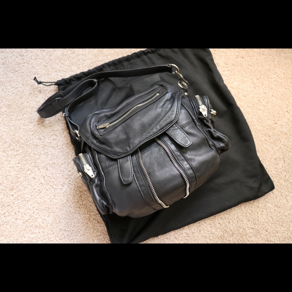 ❌Sold❌ Alexander Wang NWT mini marti black/silver